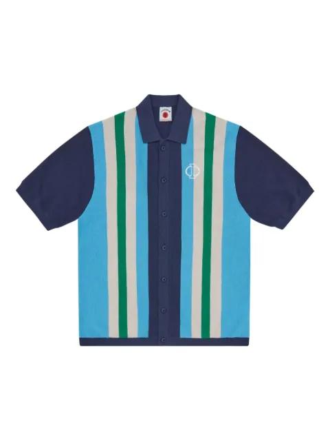 striped polo shirt by ICECREAM