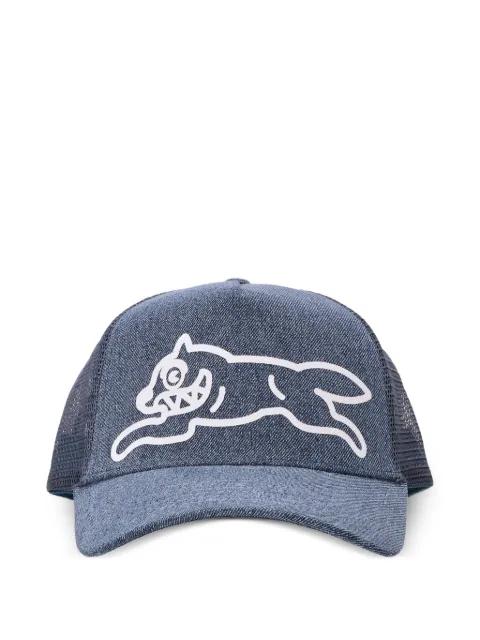 wolf-print trucker cap by ICECREAM