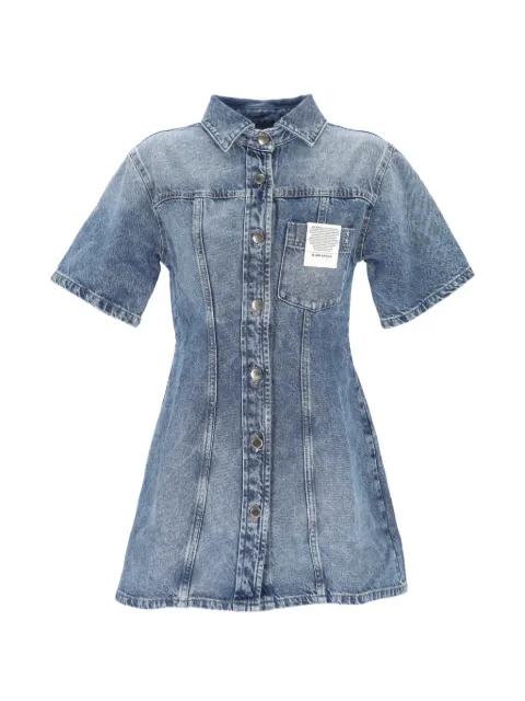 Bambi button-up short-sleeve dress by ICON DENIM