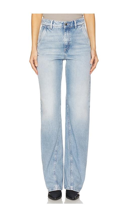 Icon Denim Annie Straight Leg Jeans in Blue by ICON DENIM