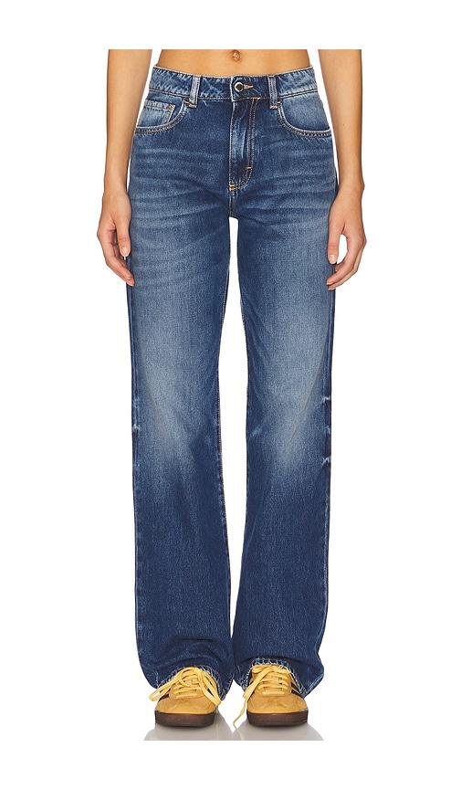 Icon Denim Iris Wide Leg Jeans in Blue by ICON DENIM