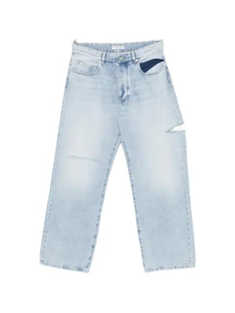 Scott distressed-effect straight-leg jeans by ICON DENIM