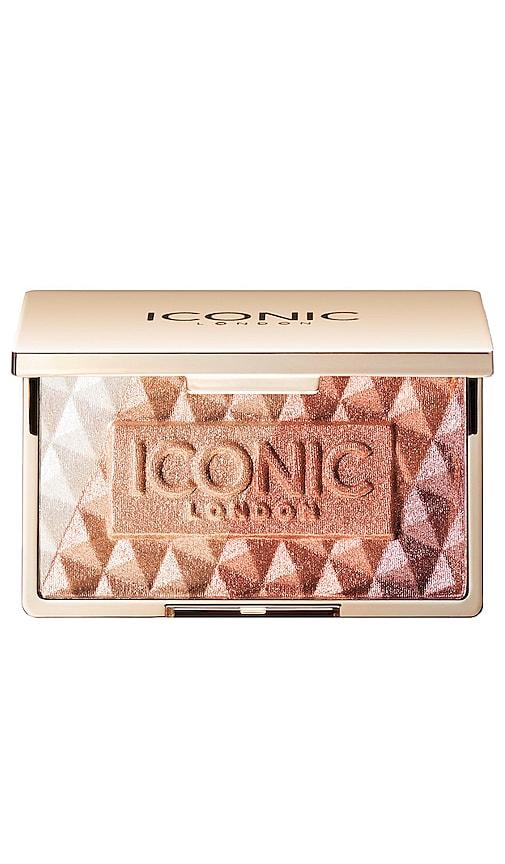 ICONIC LONDON Luscious Glow Baked Face Highlighter in Metallic Gold by ICONIC LONDON