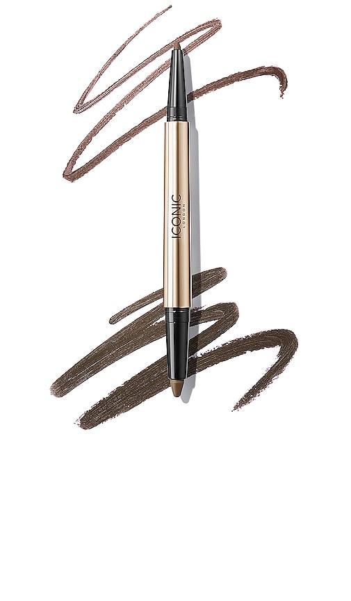 ICONIC LONDON Smokey Eye Duo Kajal in Chocolate Brown by ICONIC LONDON