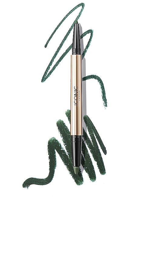 ICONIC LONDON Smokey Eye Duo Kajal in Juniper Green by ICONIC LONDON