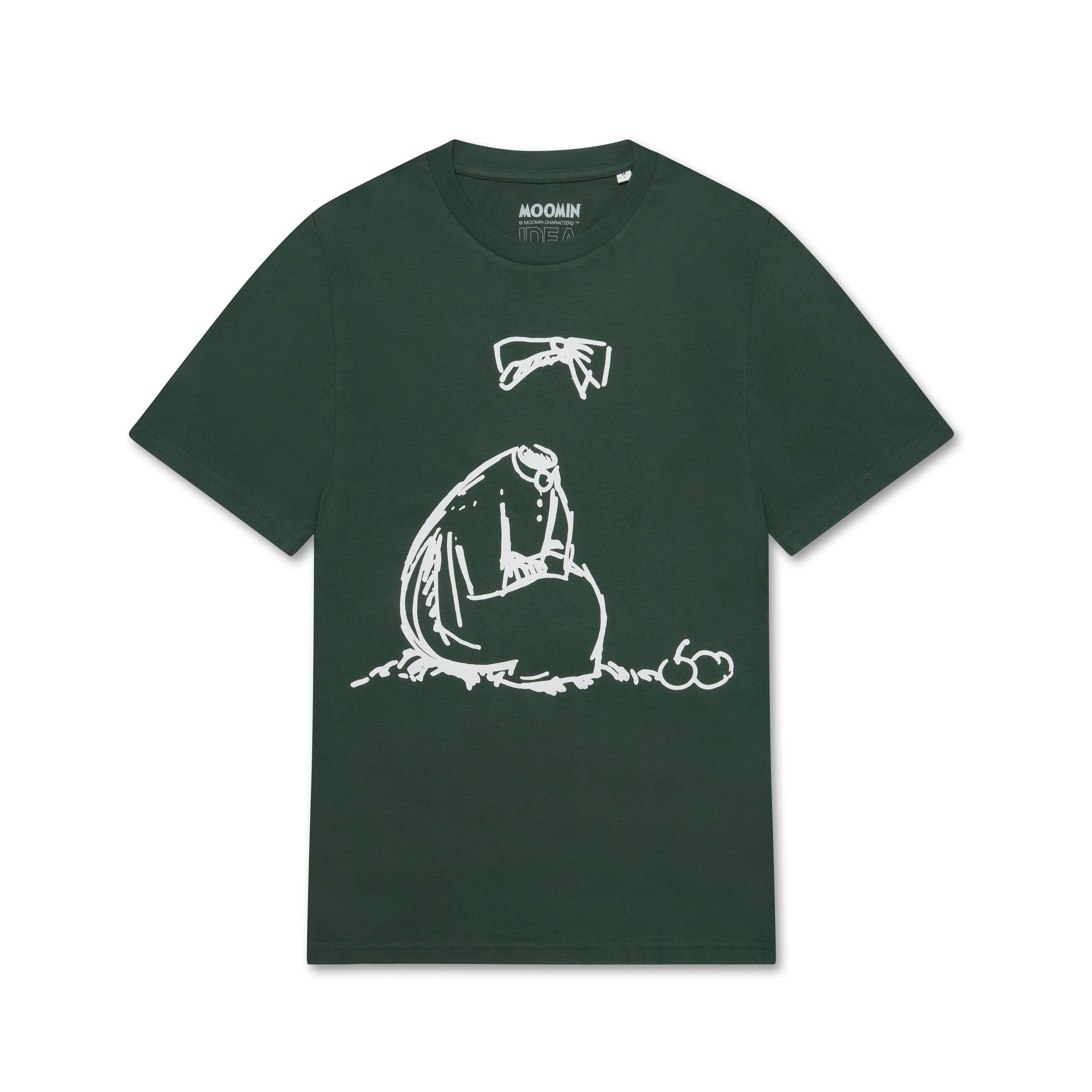IDEA - Moomins Invisible Child T-Shirt - (Green) by IDEA BOOKS