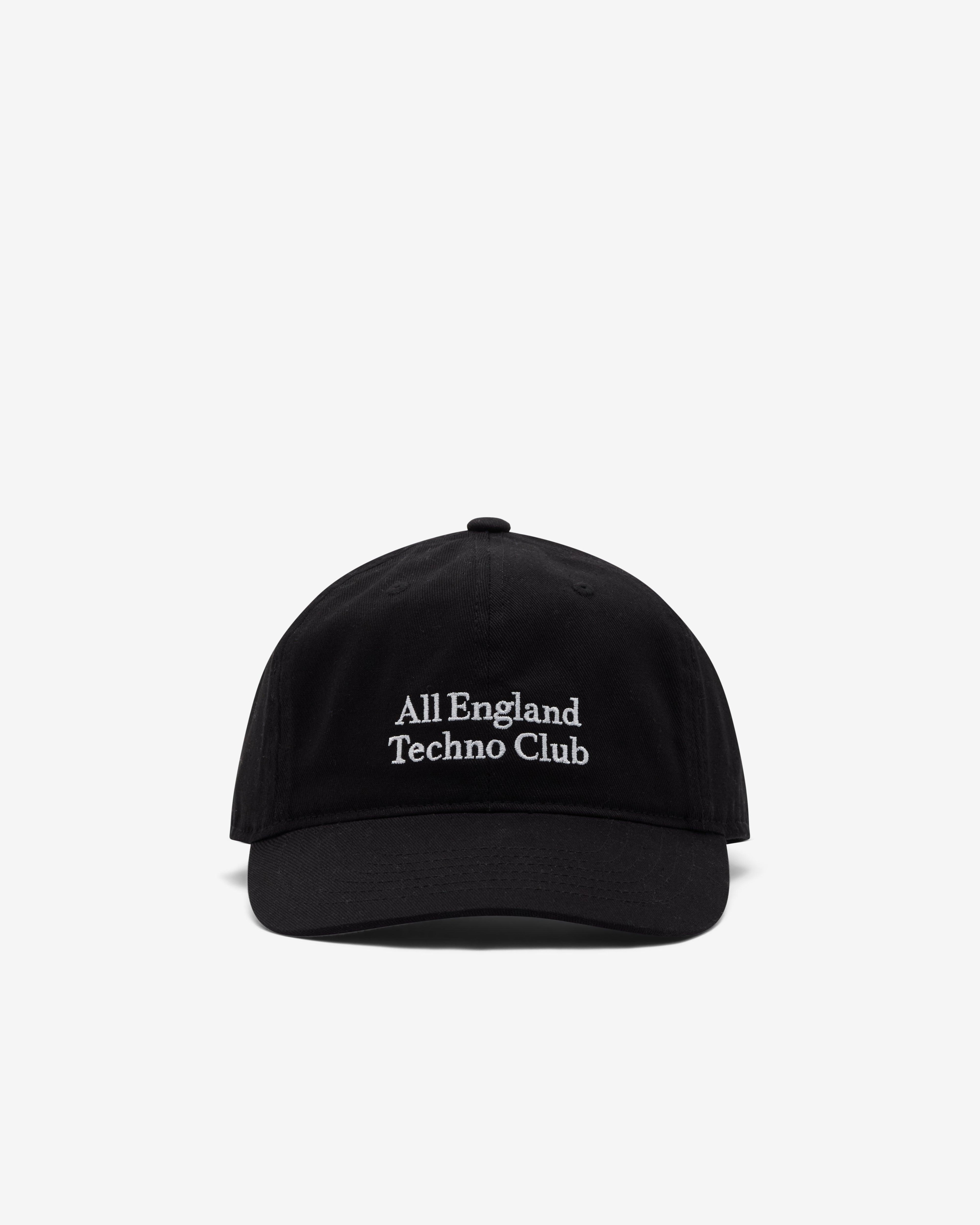 Idea Books - All England Techno Club Cap - (Black) by IDEA BOOKS