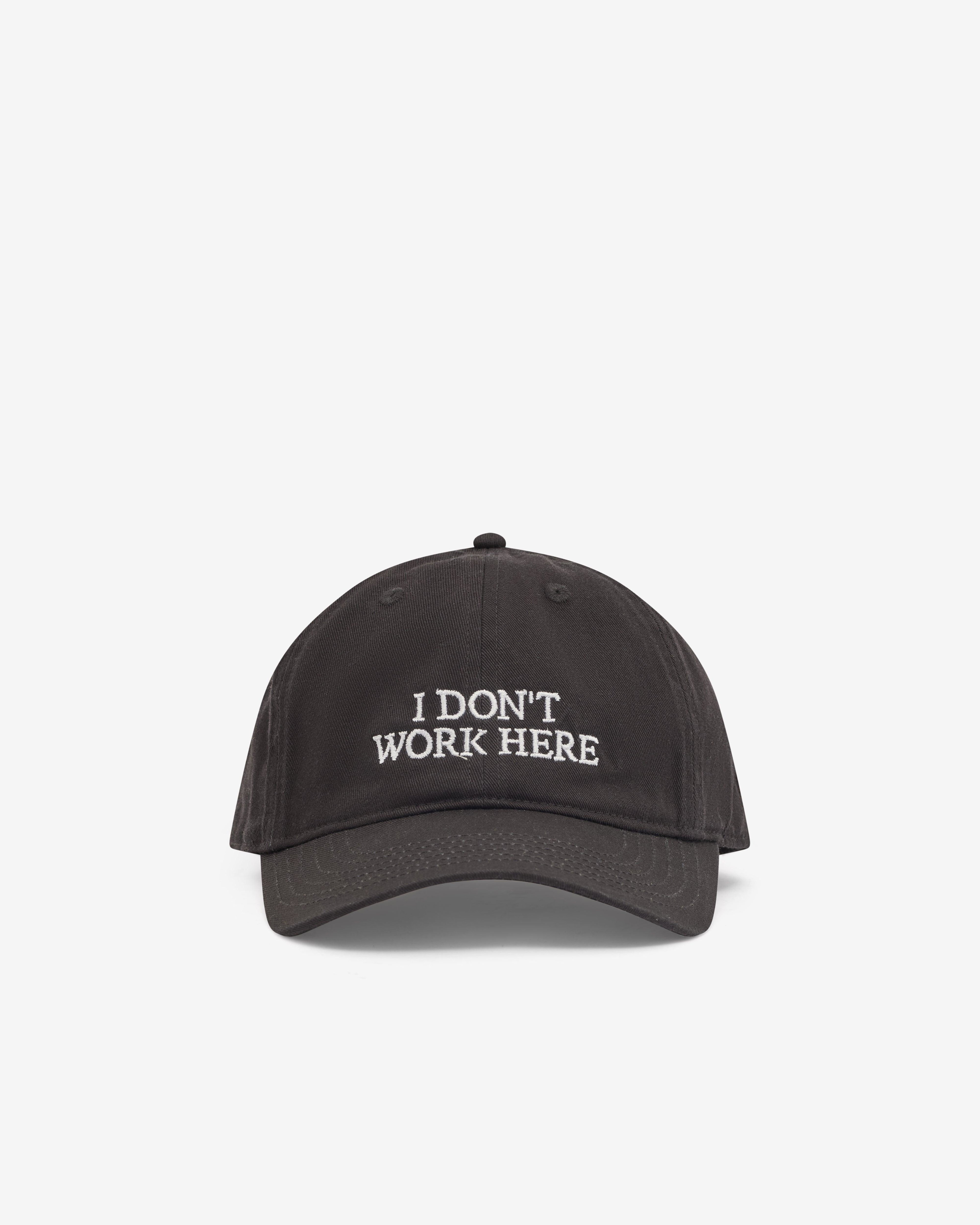 Idea Books - Sorry I Don’t Work Here Cap - (Black) by IDEA BOOKS