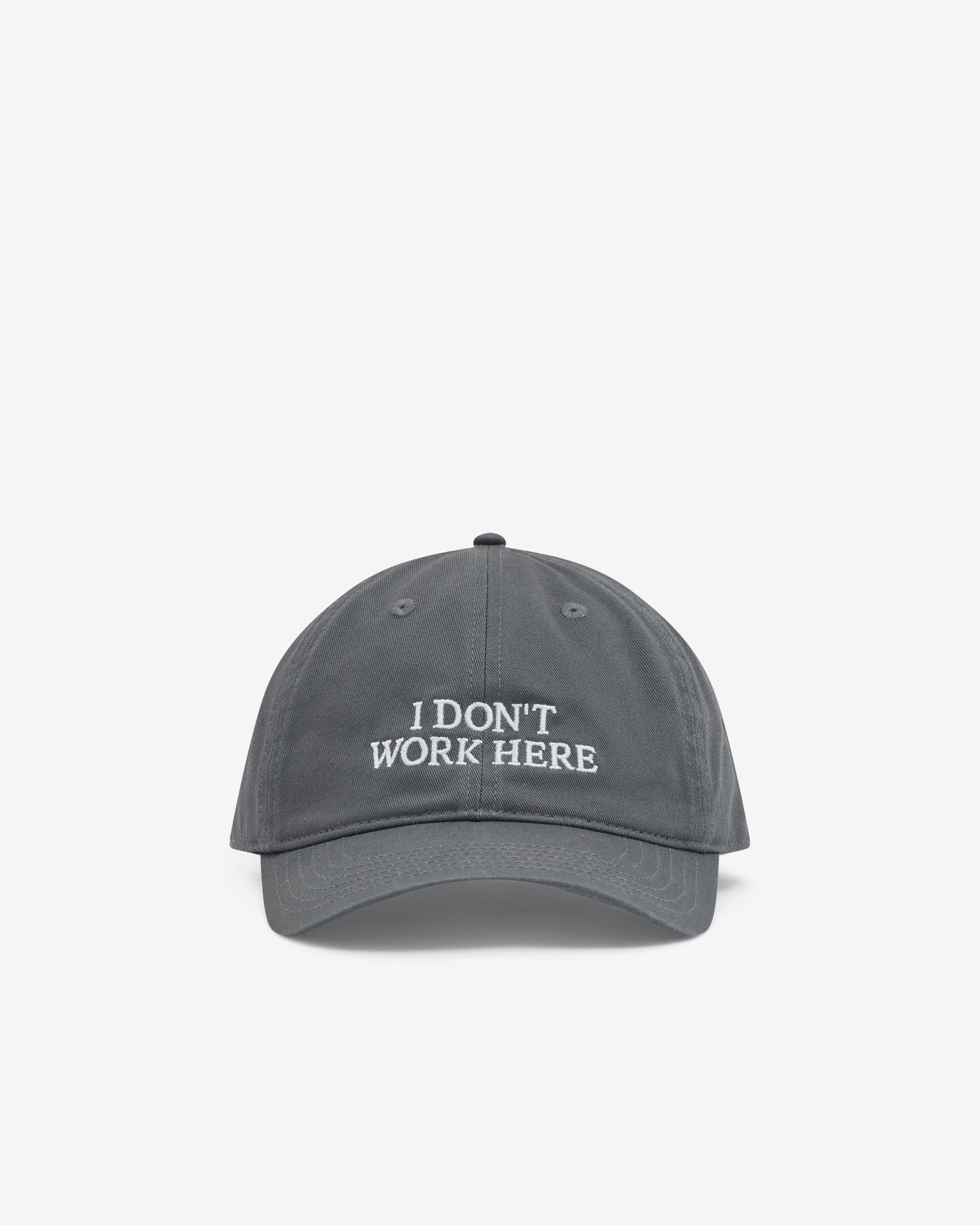 Idea Books - Sorry I Don’t Work Here Cap - (Grey) by IDEA BOOKS