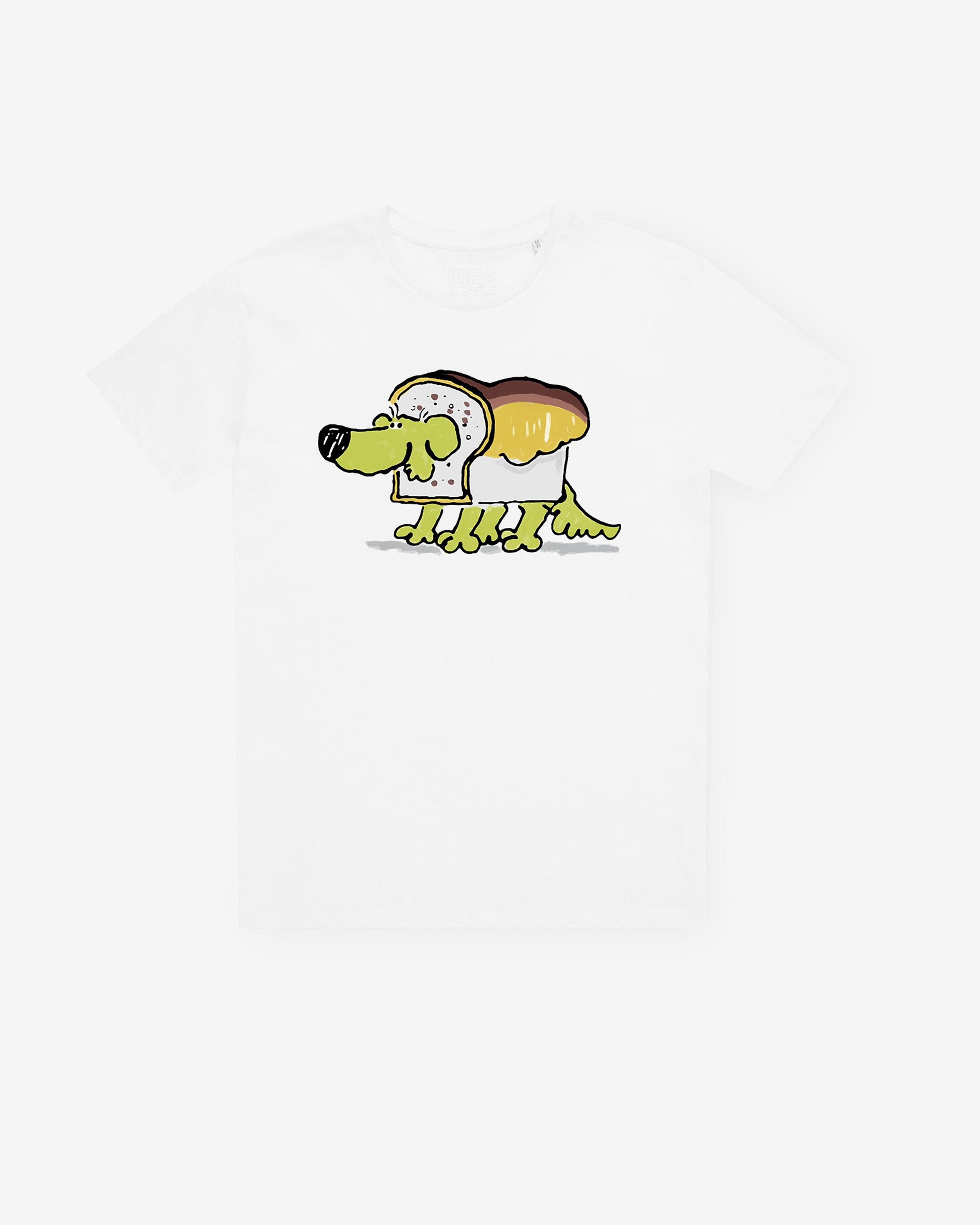 Idea - Men's R&C Bread T-Shirt - (White) by IDEA BOOKS