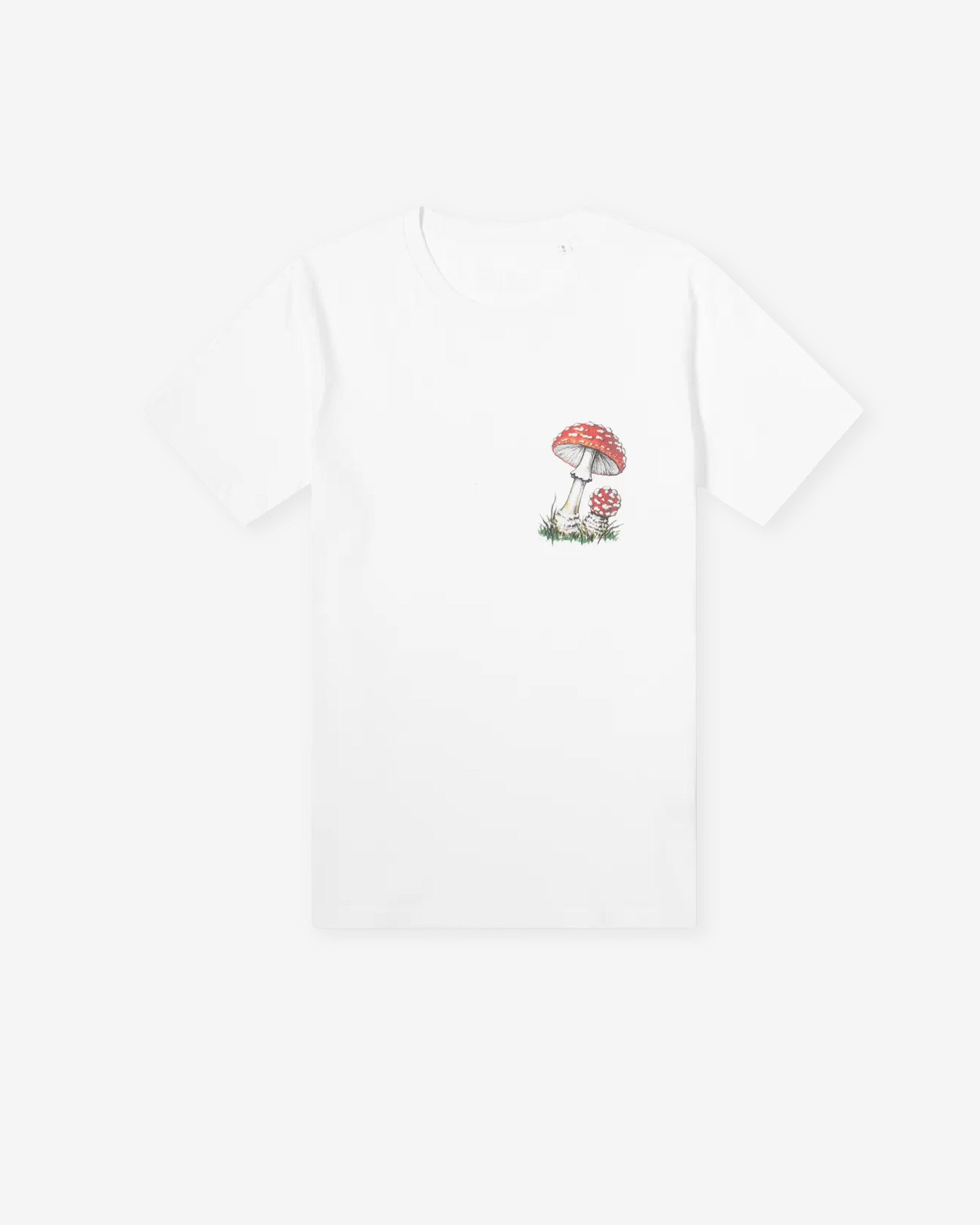 Idea - Men's Shrooms T-Shirt - (White) by IDEA BOOKS