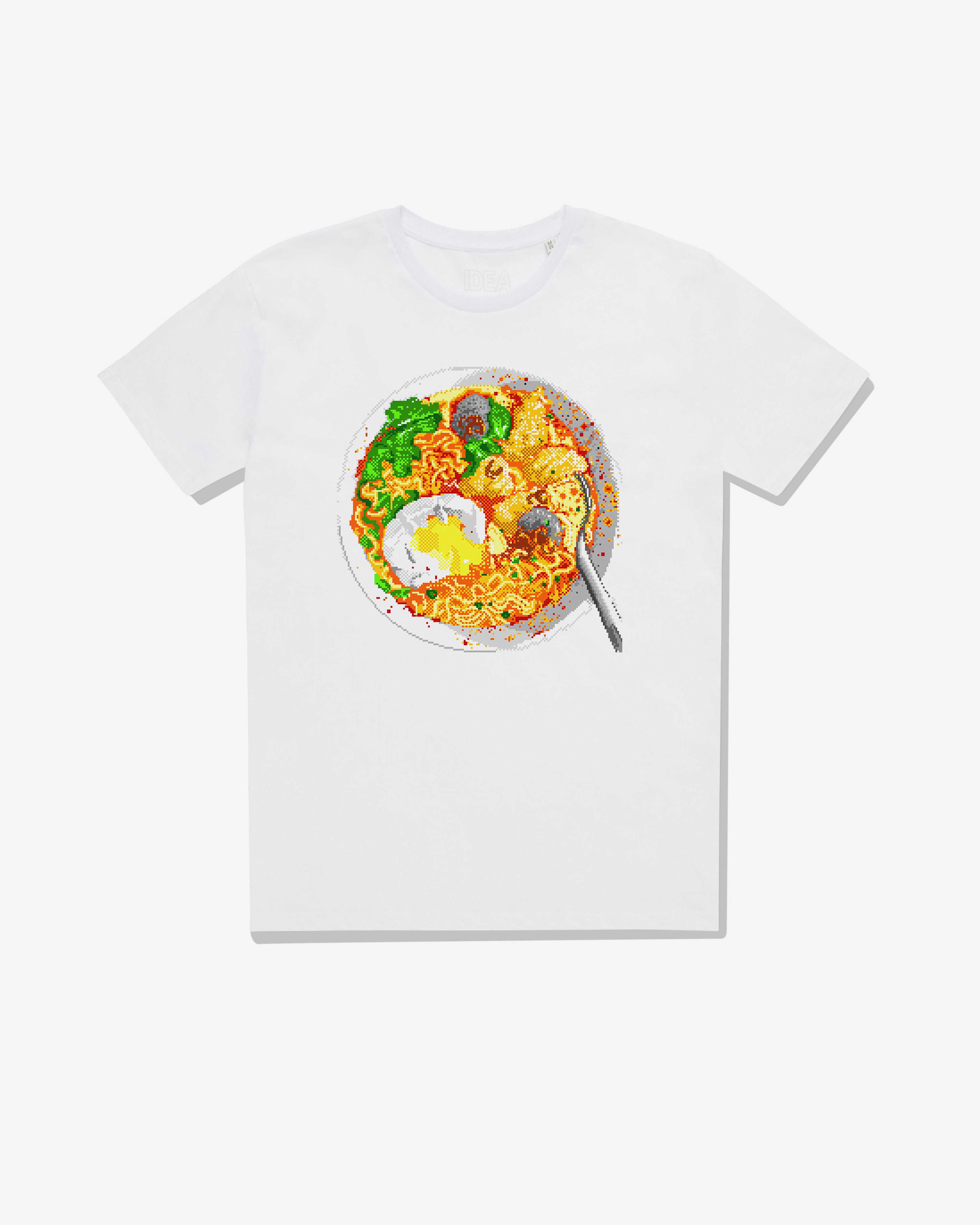Idea - Ramen T-Shirt - (White) by IDEA BOOKS