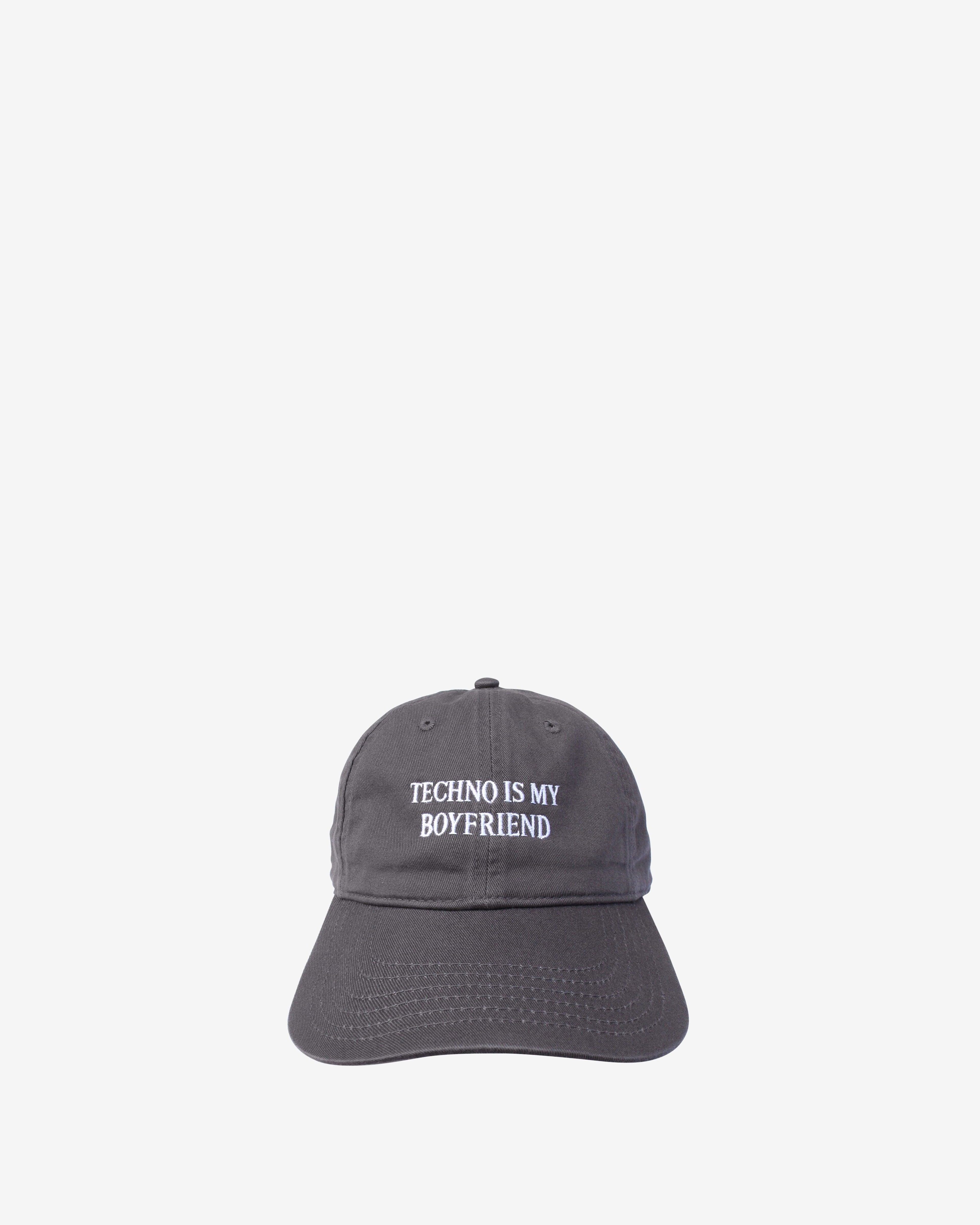 Idea - Techno Is My Boyfriend Hat - (Grey) by IDEA BOOKS