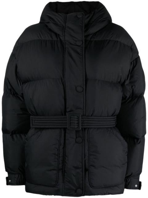 Bear Michelin belted padded jacket by IENKI IENKI