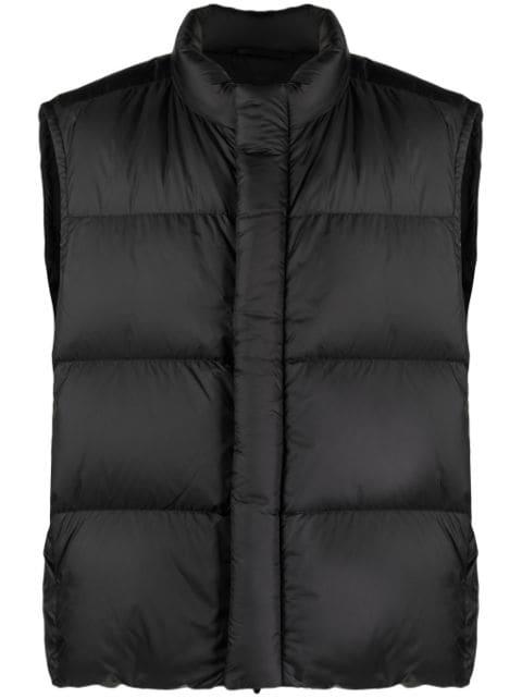 Cloud zip-up quilted puffer gilet by IENKI IENKI