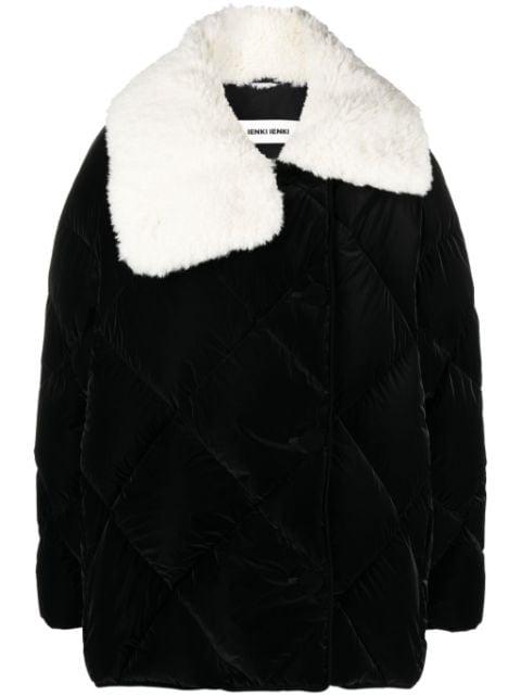 Shearling Queen padded jacket by IENKI IENKI