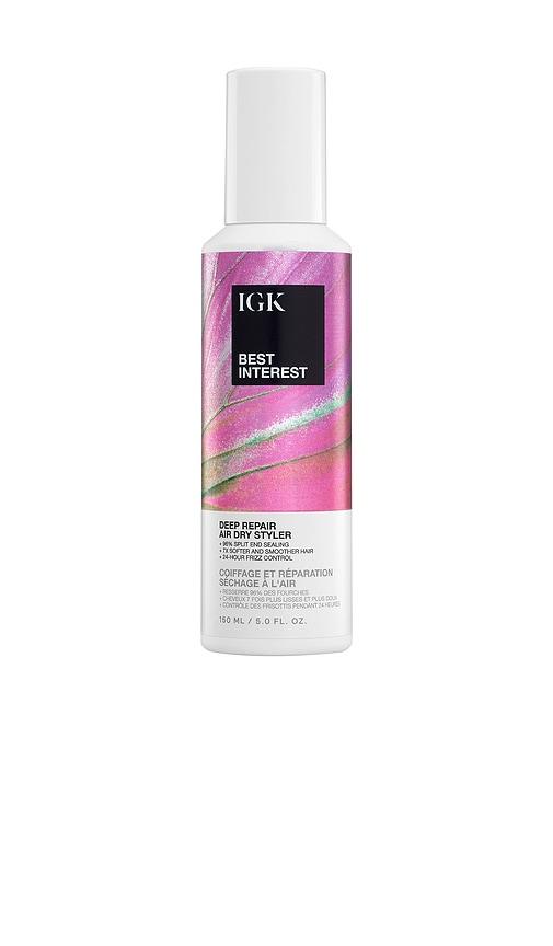 IGK Best Interest Bond Building Air Dry Styling Cream in Beauty by IGK