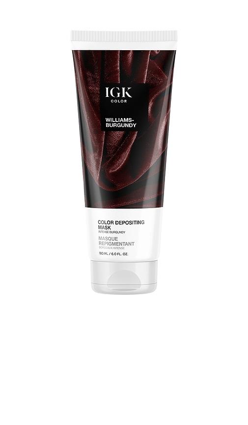 IGK Color Depositing Mask in Williams Burgundy by IGK IGK Color Depositing Mask in Williams Burgundy by IGK