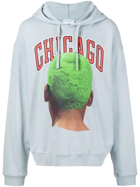 Chicago printed hoodie by IH NOM UH NIT