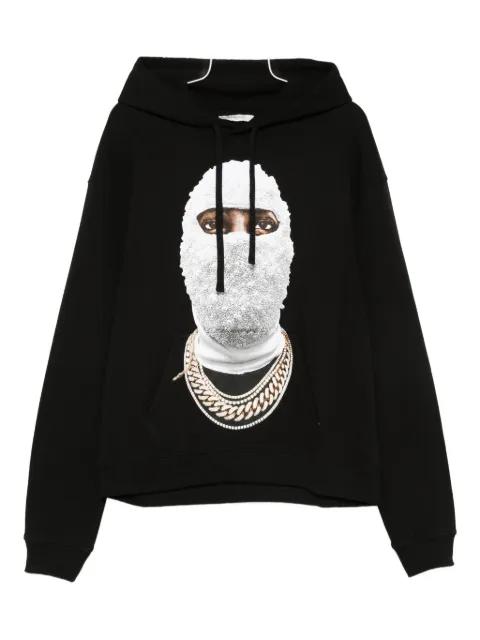Future Mask cotton hoodie by IH NOM UH NIT