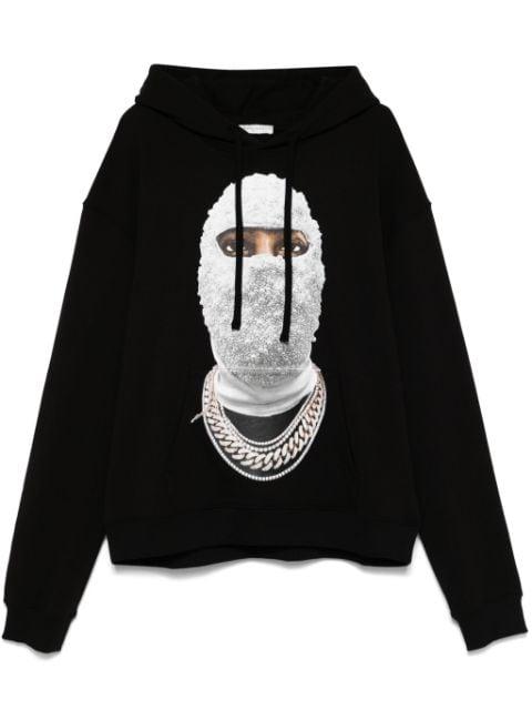 Future Mask-print hoodie by IH NOM UH NIT