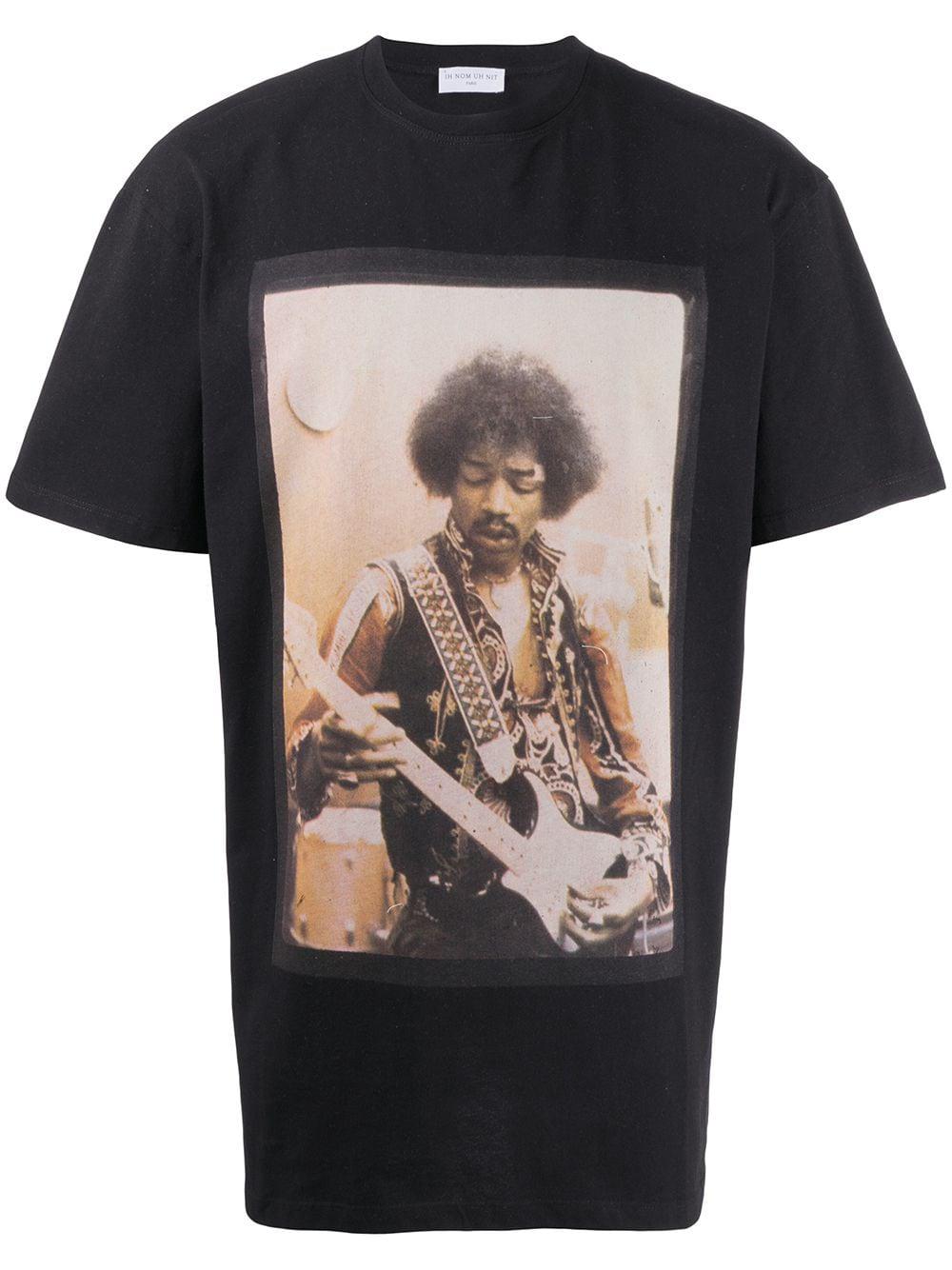 Jimi Hendrix printed T-shirt by IH NOM UH NIT