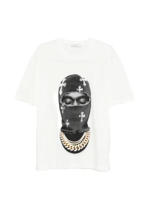 Mask Crosses-print T-shirt by IH NOM UH NIT