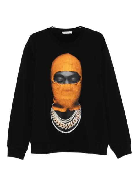 balaclava-necklace sweatshirt by IH NOM UH NIT
