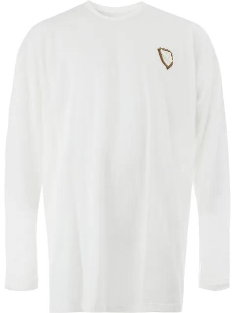 chest patch oversize T-shirt by IH NOM UH NIT