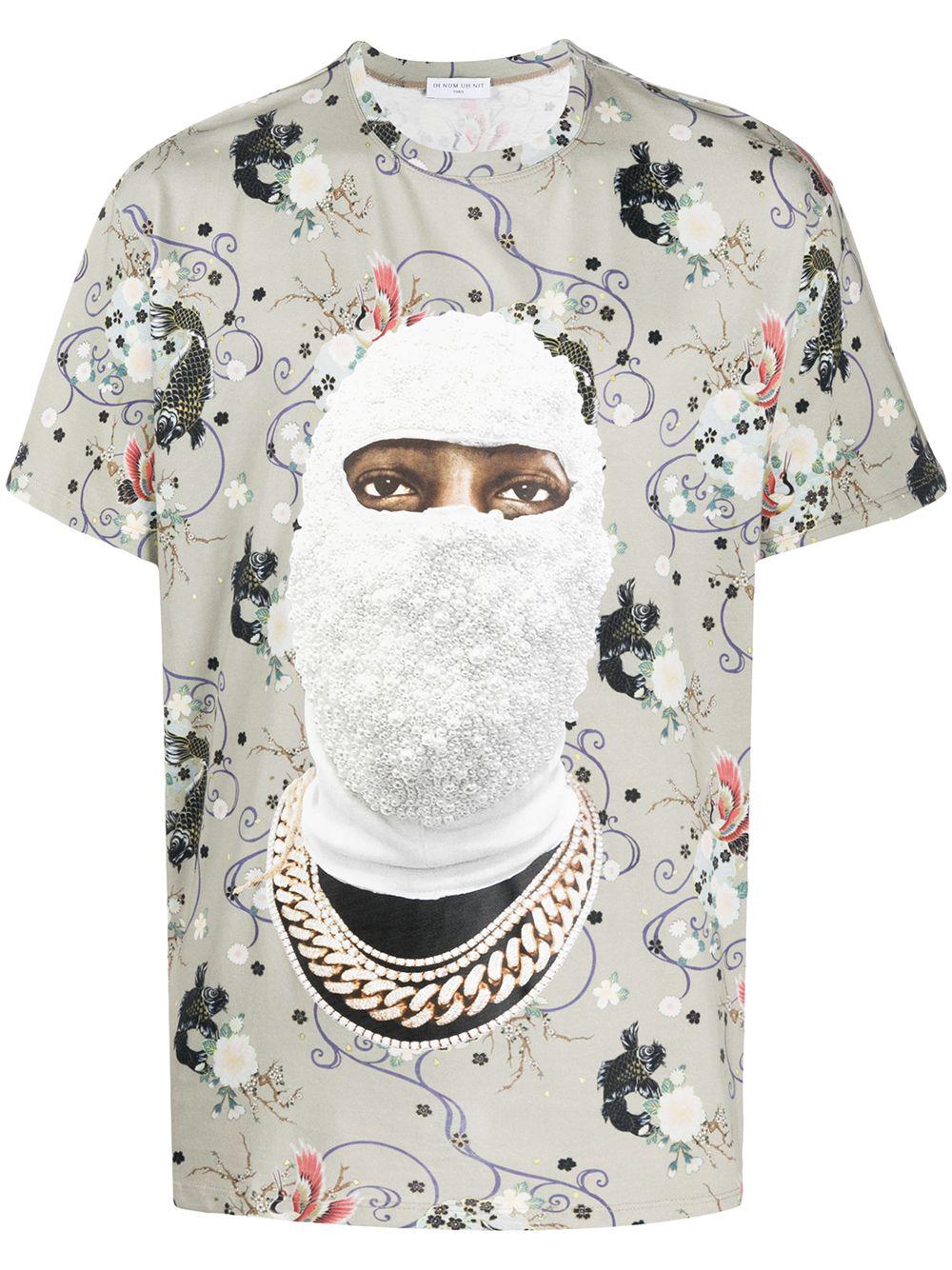 face print T-shirt by IH NOM UH NIT