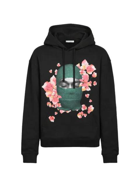 floral graphic hoodie by IH NOM UH NIT