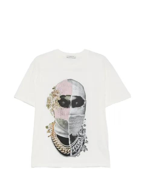 floral-print T-shirt by IH NOM UH NIT