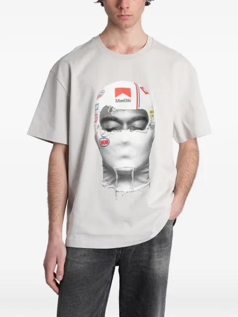 graphic-print cotton T-shirt by IH NOM UH NIT