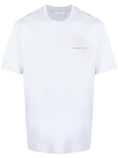 graphic-print jersey T-shirt by IH NOM UH NIT