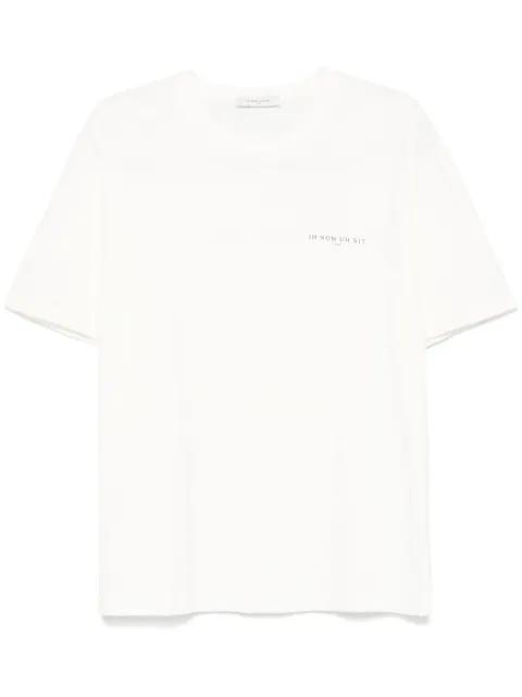logo-print T-shirt by IH NOM UH NIT