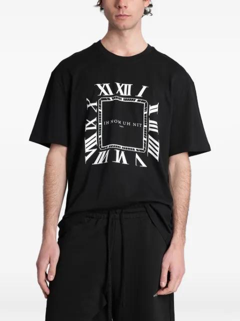 logo-print cotton T-shirt by IH NOM UH NIT