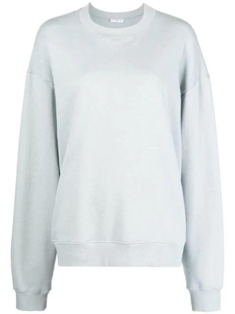 logo-print crew neck sweatshirt by IH NOM UH NIT