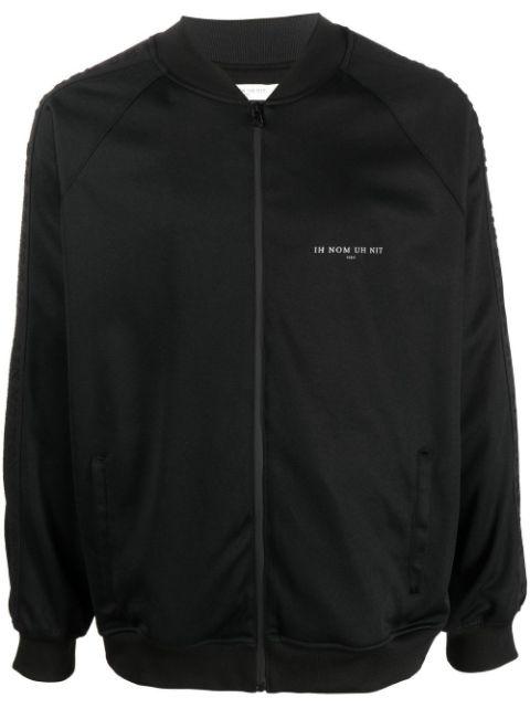 logo-print lightweight jacket by IH NOM UH NIT