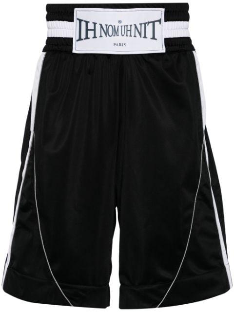 logo-tag boxing shorts by IH NOM UH NIT