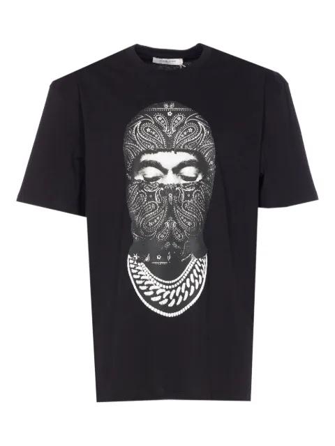 paisley-print crew-neck T-shirt by IH NOM UH NIT