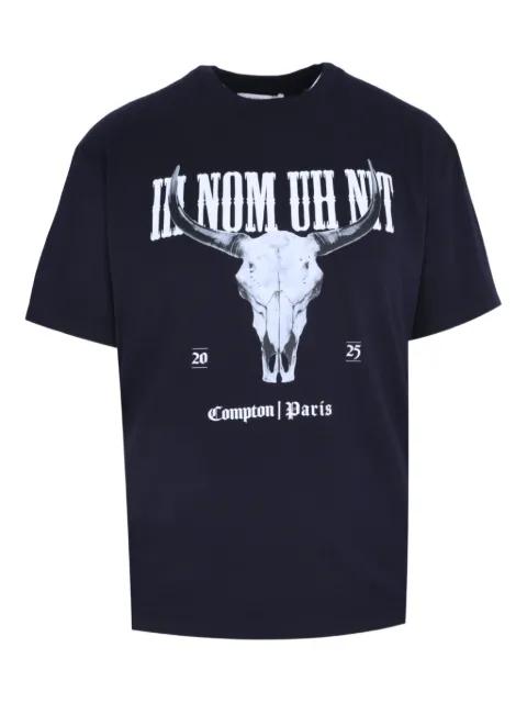 skull-print T-shirt by IH NOM UH NIT