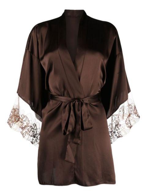 Asasa Ya embroidery kimono by IHUOMA