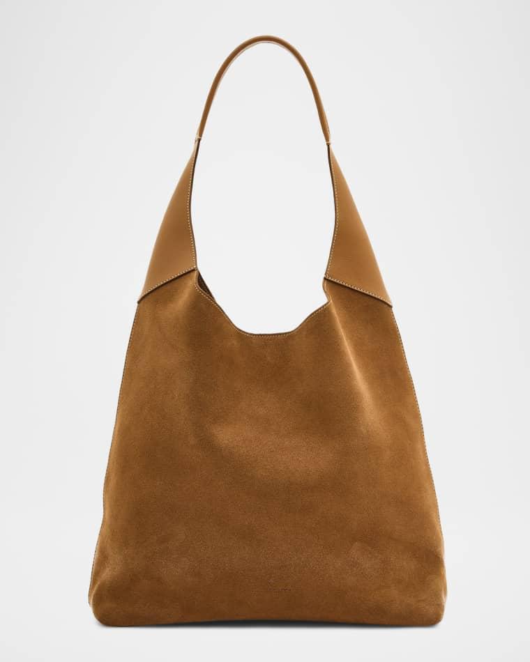 Le Laudi Suede Shoulder Bag by IL BISONTE
