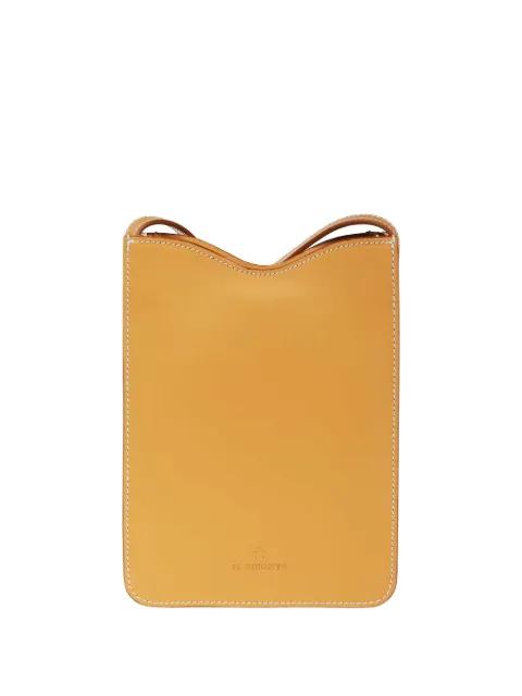 Roseto leather shoulder bag by IL BISONTE