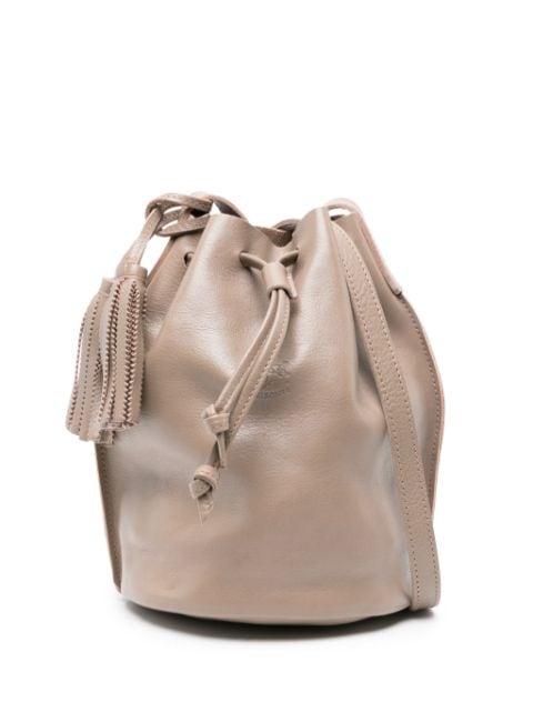 Silvia leather bucket bag by IL BISONTE