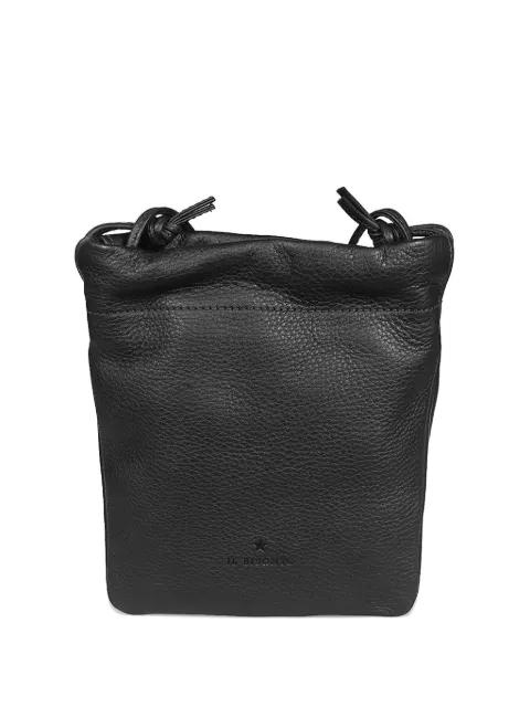 drawstring leather bucket bag by IL BISONTE