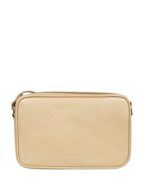 logo-detail leather cross body bag by IL BISONTE