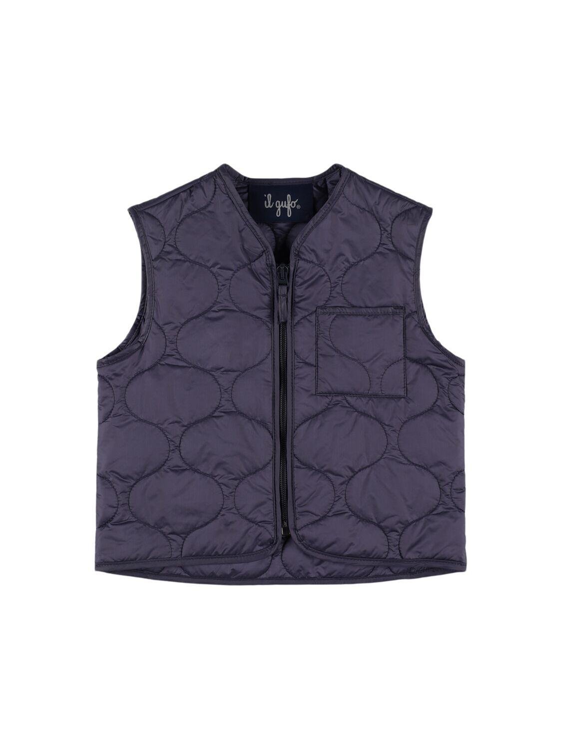 Nylon Quilted Vest by IL GUFO