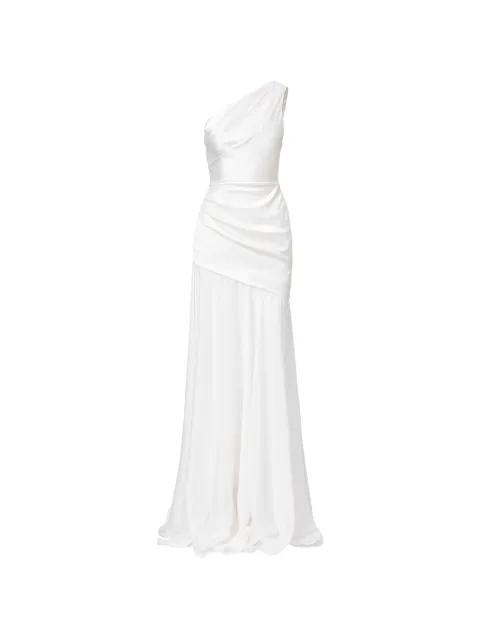 Aeris one-shoulder draped dress by IL VOLO