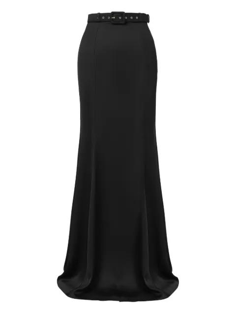 Anais belted-waist skirt by IL VOLO